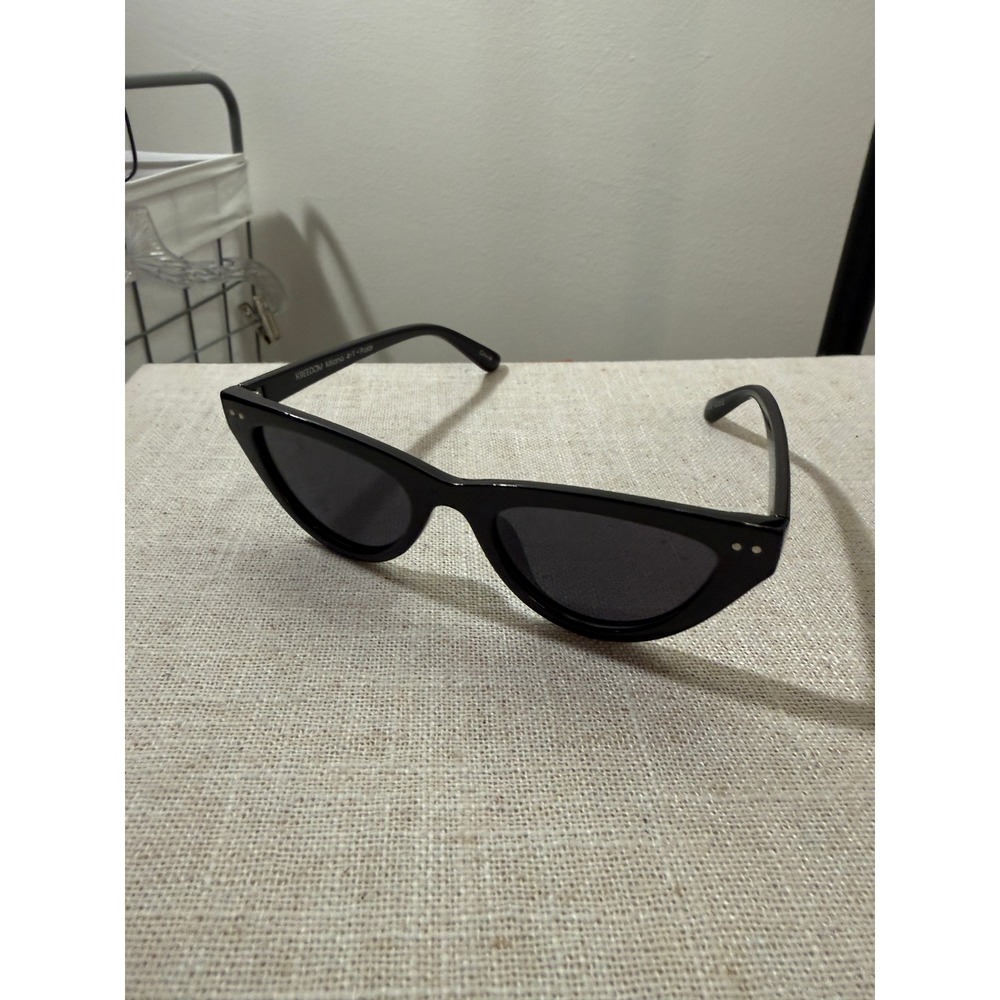 KREEDOM Milano 4-1 Polarized Cat Eye Sunglasses Black Women Retro Minimalist